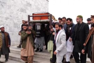 شاهدخت مریم نعیم، دختر ظاهر شاه، آخرین شاه افغانستان امروز در تپه مرنجان کابل به خاک سپرده شد. او دختر دوم ظاهر شاه بود و روز گذشته به عمر ۸۶ سالهگی در کابل درگذشت.