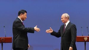 پوتین و شی جین پینگ اظهارنامه‌ای را درمورد روابط خارجی امضا کردند